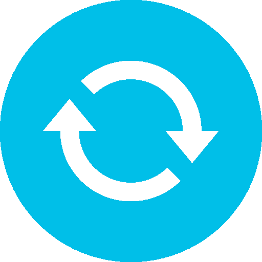 Sync Symbol - رموز وسائل التواصل الاجتماعي (512x512)