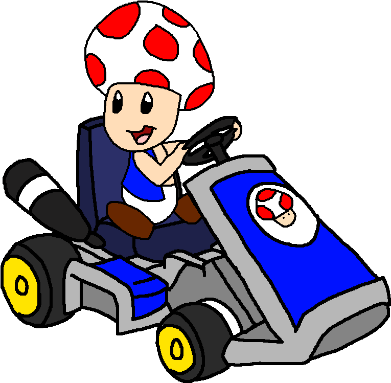 Browsing Deviantart - Mario Kart (850x799)