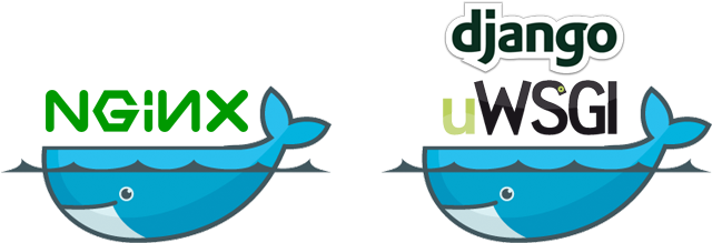 Logos Docker Nginx Uwsgi Django - Uwsgi Nginx Django (659x240)