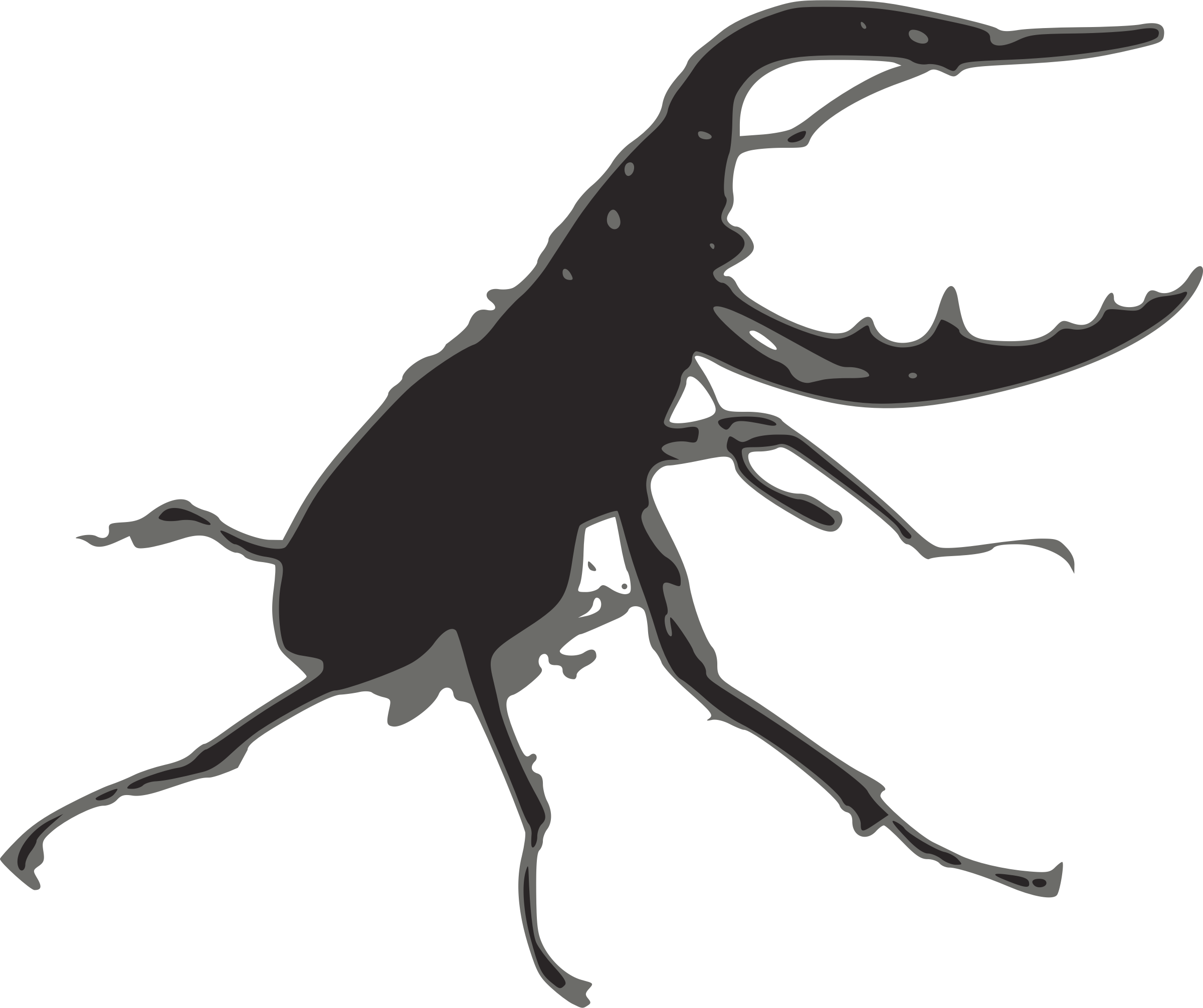 Big Image - Stagbeetle Png (2400x2012)