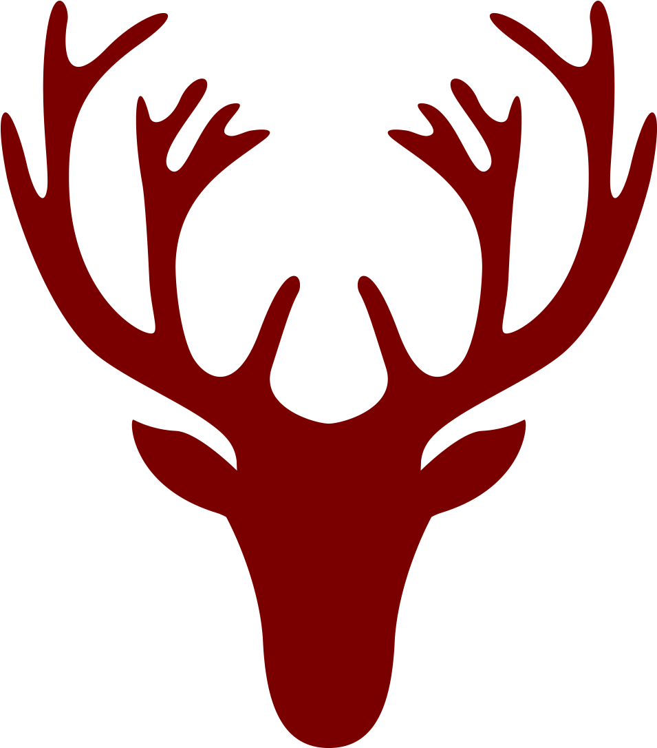 Deer Head Drawing Simple (1000x1123)