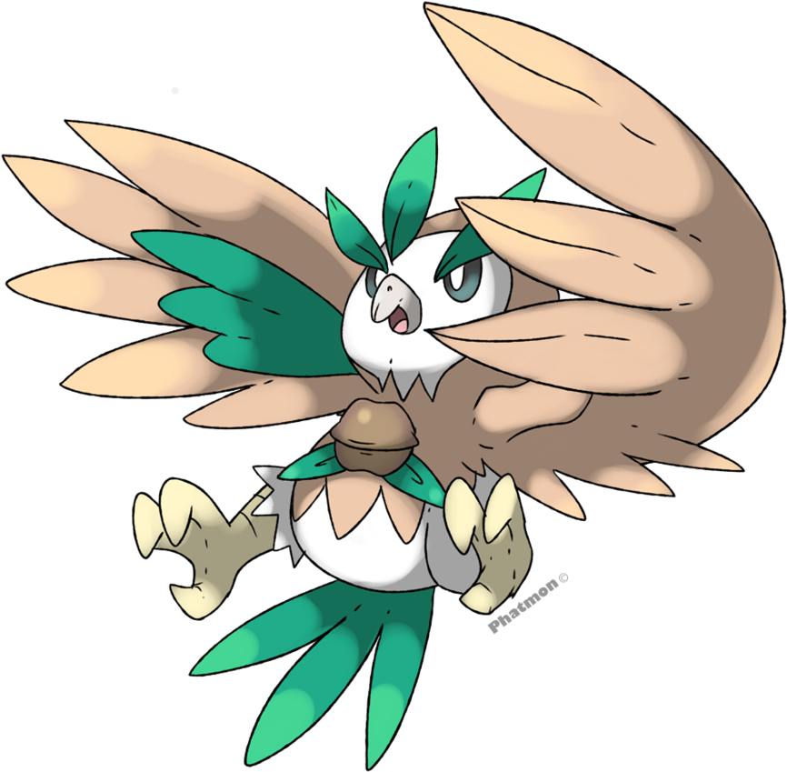 Rowlet's Fake Evoultion - Rowlet Fake Evolution (900x900)