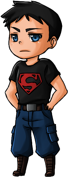 Superboy Young Justice Chibi (415x600)