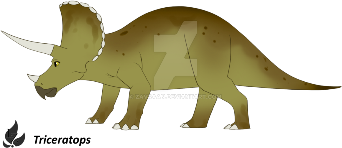 Triceratops Design By - - Design (1202x664)