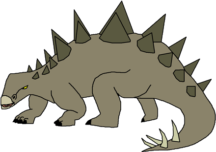 Tuojiangosaurus - Cartoon (475x343)