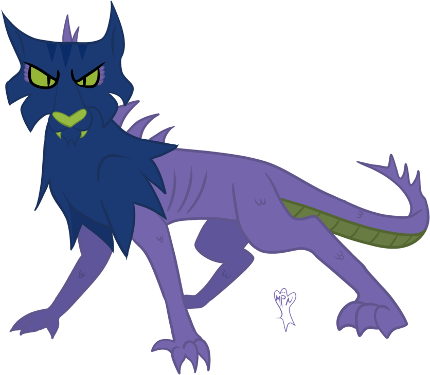 Mlp-chupacabra By Etiluos - Cartoon (1024x763)