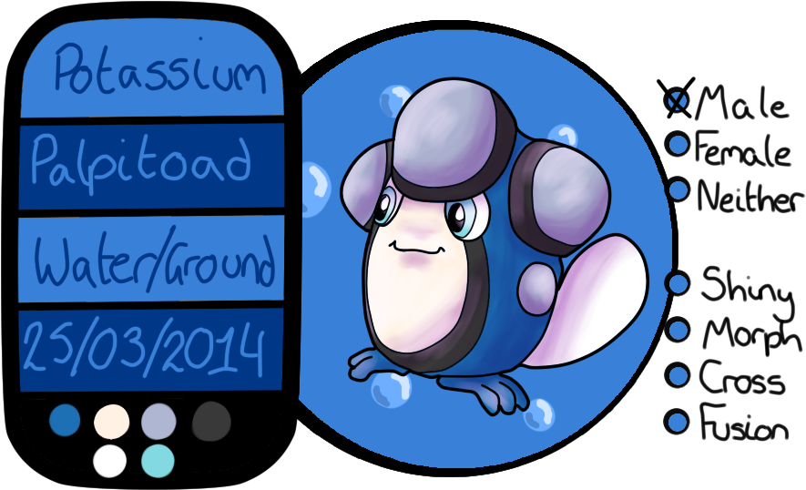 Pokemon Palpitoad Egg Images - Cartoon (1000x600)