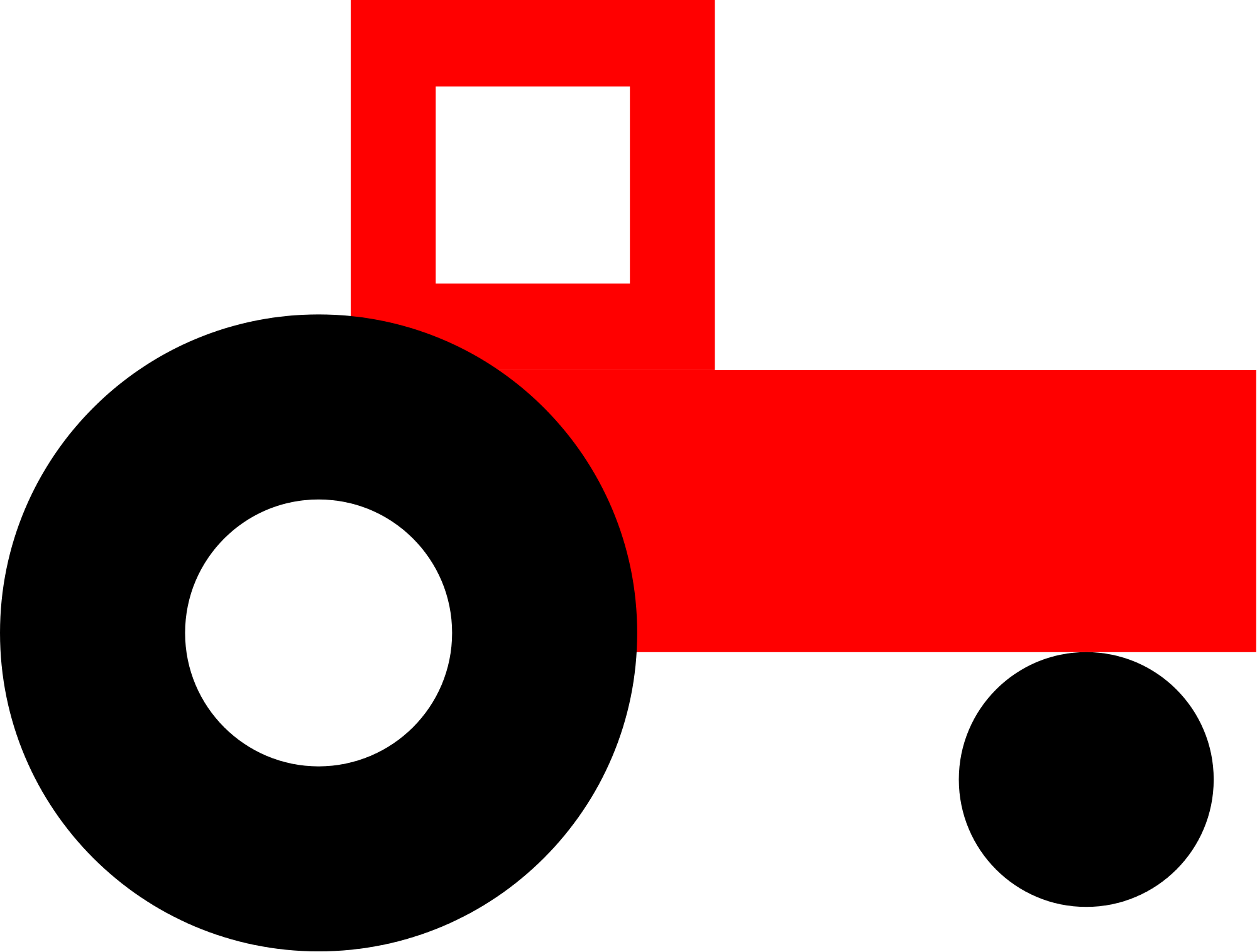 Open - Tractor Drawing (2000x1515)