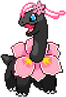 Sakura Meganium - Cartoon (420x420)
