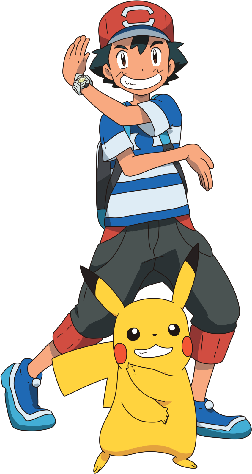 Ash Ketchum Sun And Moon (993x1697)