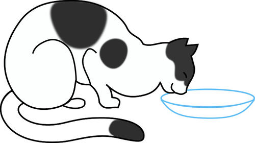 Cat - Cat Clip Art Black (512x290)