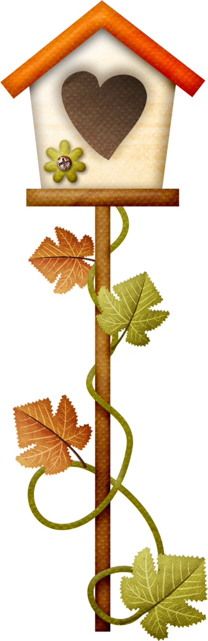 Fall Clip Artbird - Bird (417x1280)