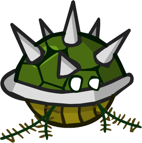 Spiked Shell Helmet - Spiked Shell Helmet (486x489)