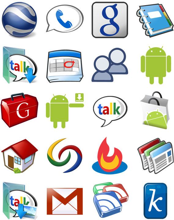 Search - Android Market Icon (592x740)