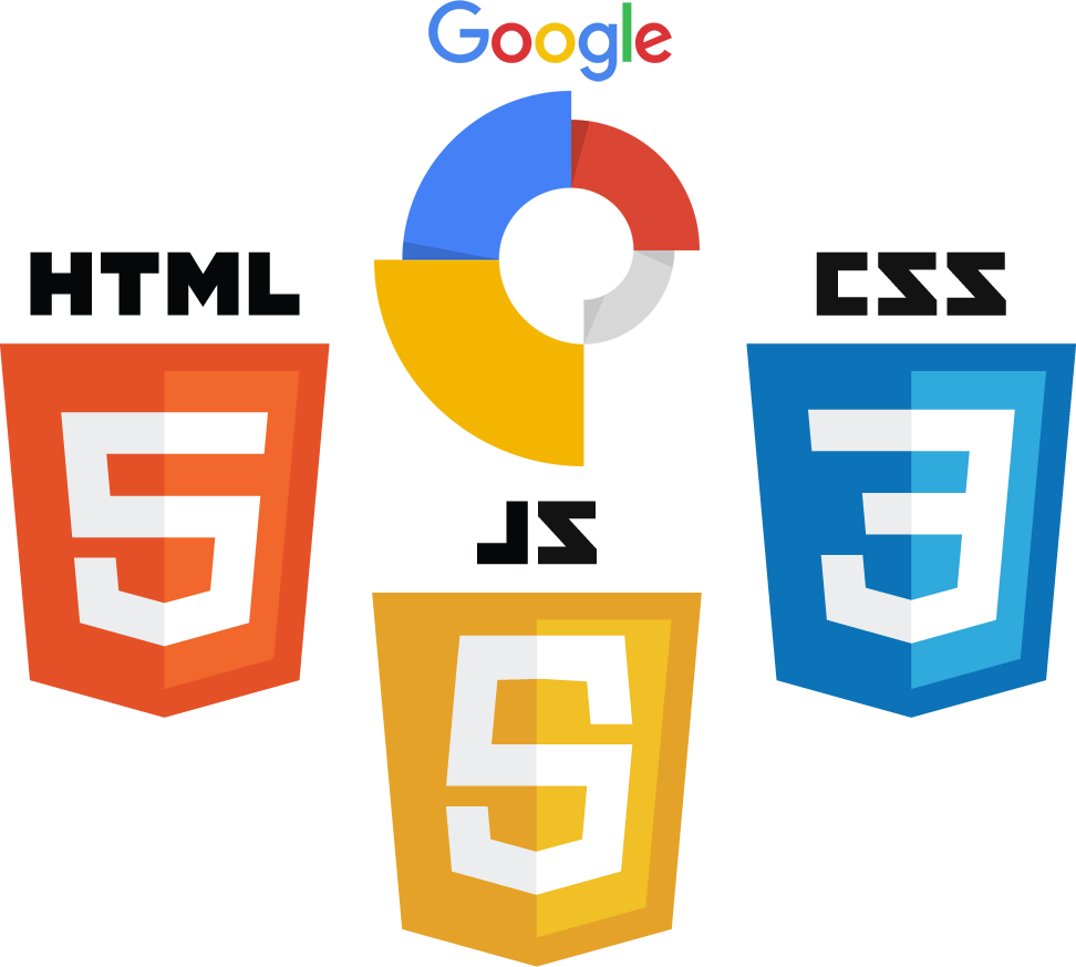 Google Web Designer Html5 Css3 Js - Web Designing Logo Png (972x873)