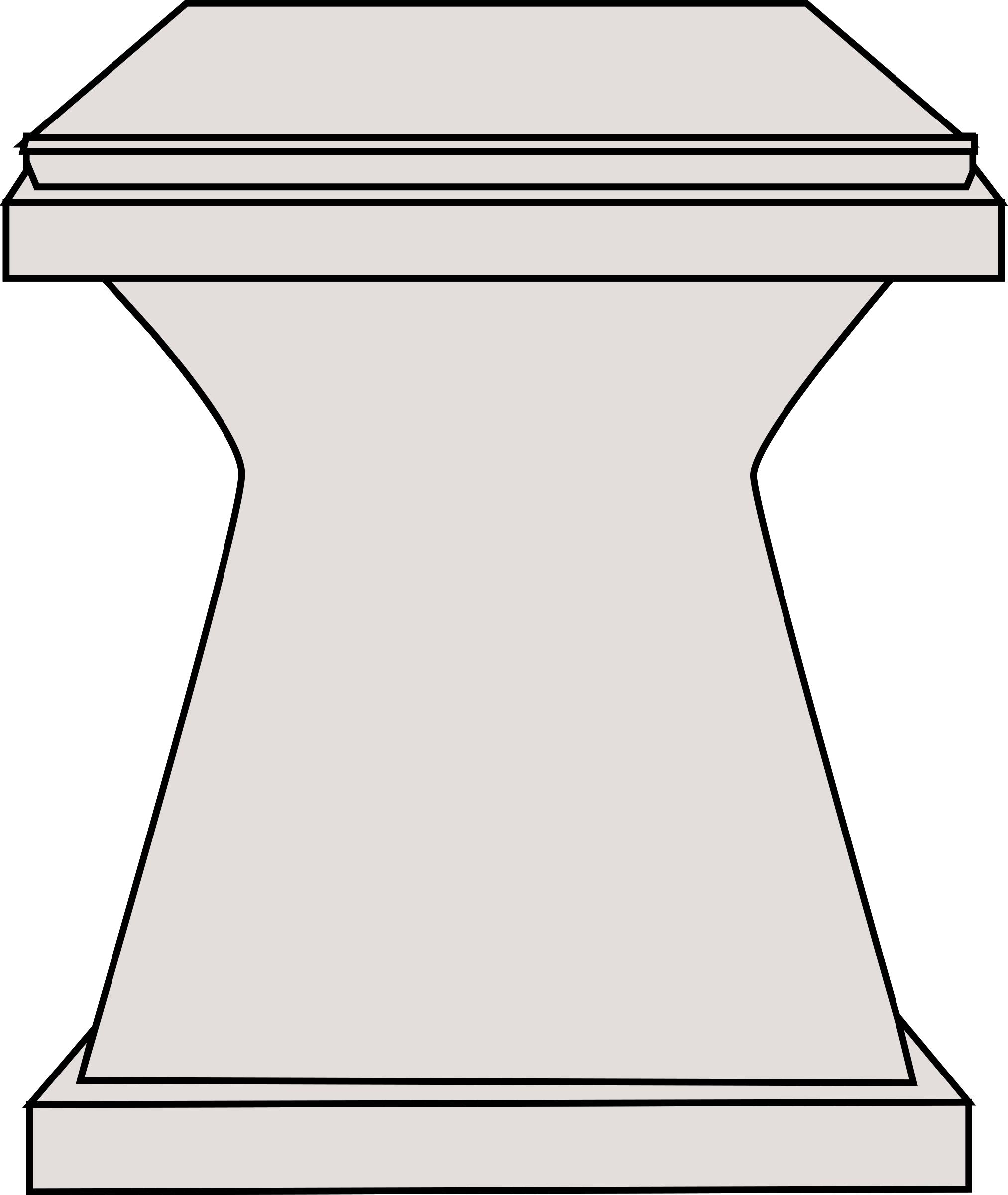 Big Image - Cartoon Pedestal (2025x2400)