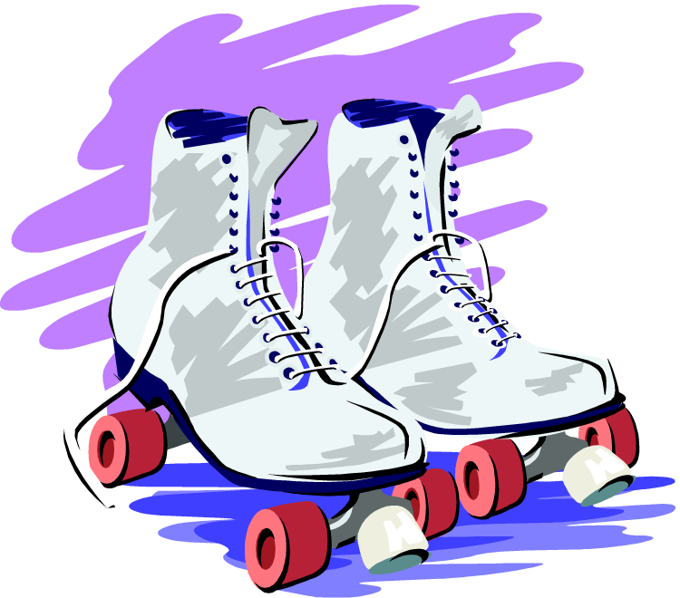 Pair Of Roller Skates (750x660)