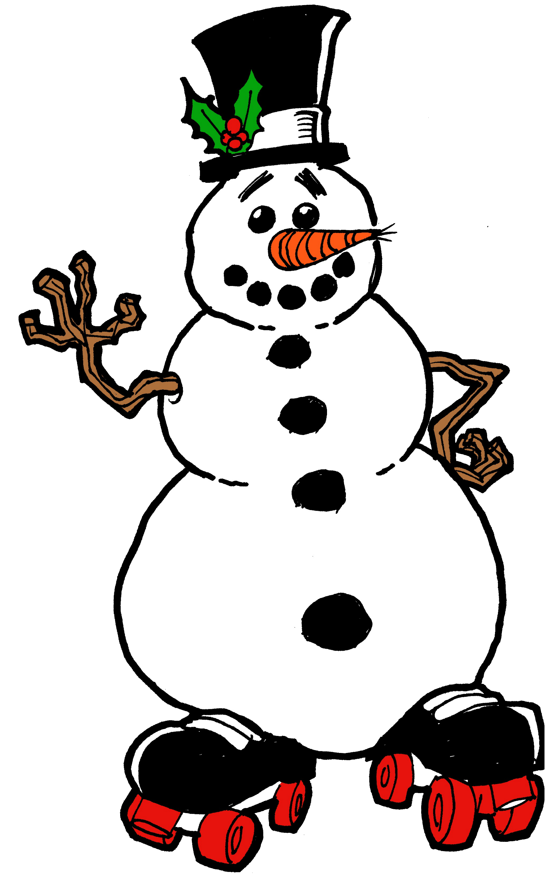 Break Skate - Snowman (1850x2955)