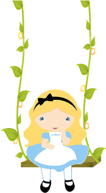 Alice, Stickers - Cartoon (309x398)
