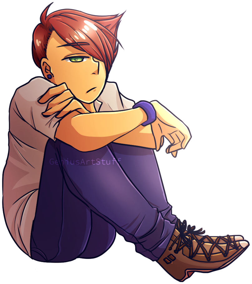 Bored By Geniusartstuff - Drawing (840x951)
