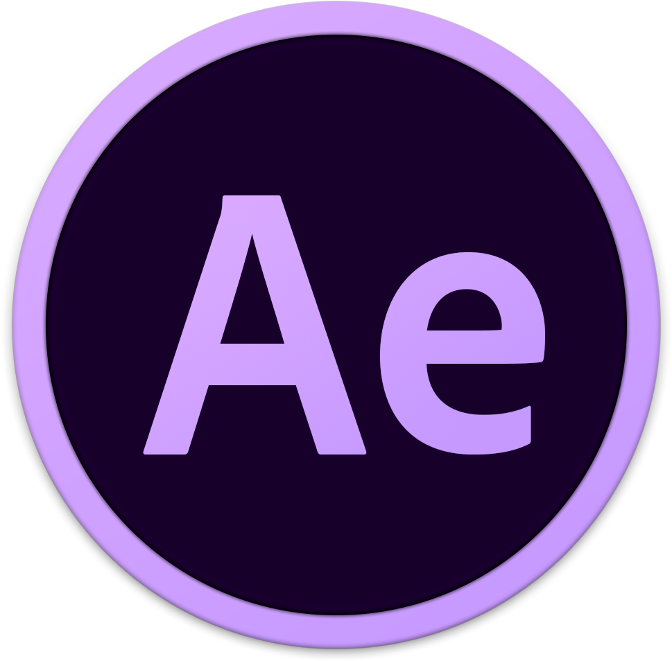 מנוי שנתי לתוכנה אחת Adobe Creative Cloud For Team - After Effects Logo Transparent (1024x1024)
