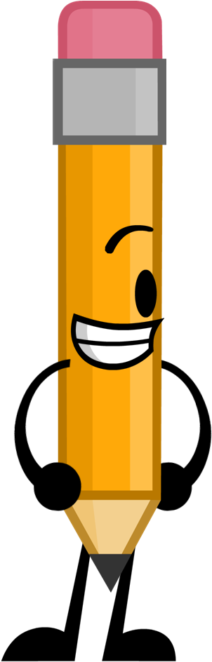 New Pencil Pose - Bfdi Pencil (339x946)