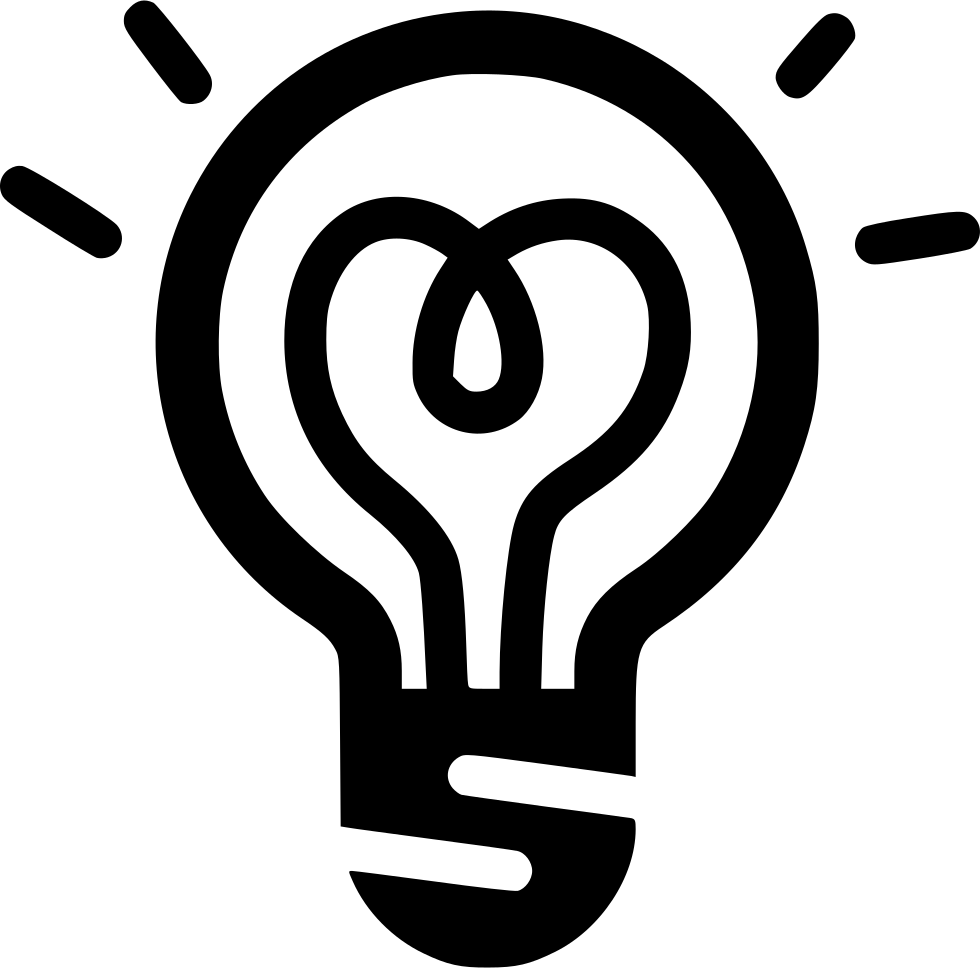 Bulb Light Spark Comments - Transparency (980x968)