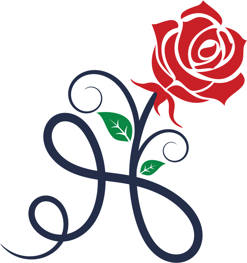 Black And White Rose Border (848x895)