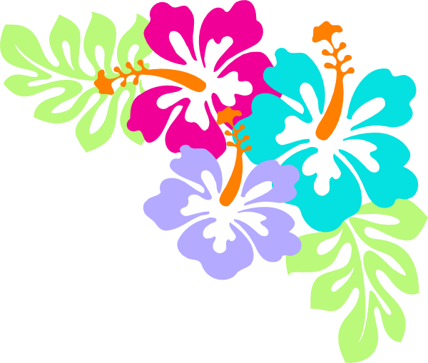 Hibiscus Clip Art (600x509)