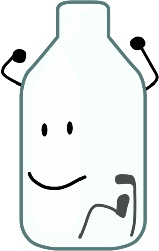 Bottle Wiki Pose - Bfdi Bottle (316x499)