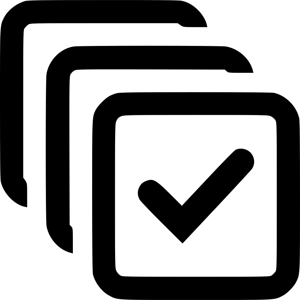 Checkboxes Comments - Checkboxes Icon (980x980)