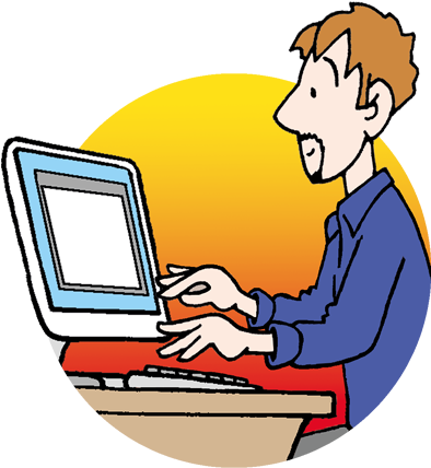 Multi-user - Licences - User With Computer Icon (500x500)