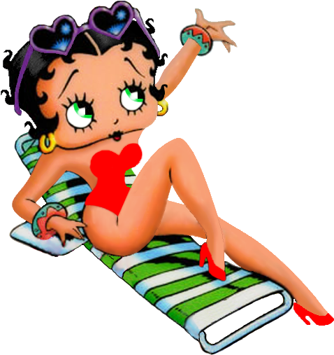 Amazon - Com Widgets - Betty Boop En Bikini (539x532)