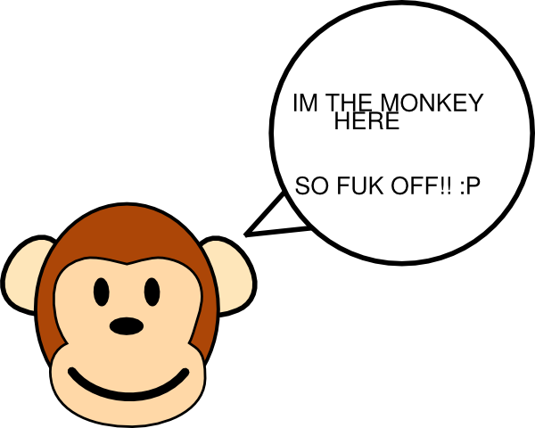 Clip Art - Monkey Clip Art (600x480)
