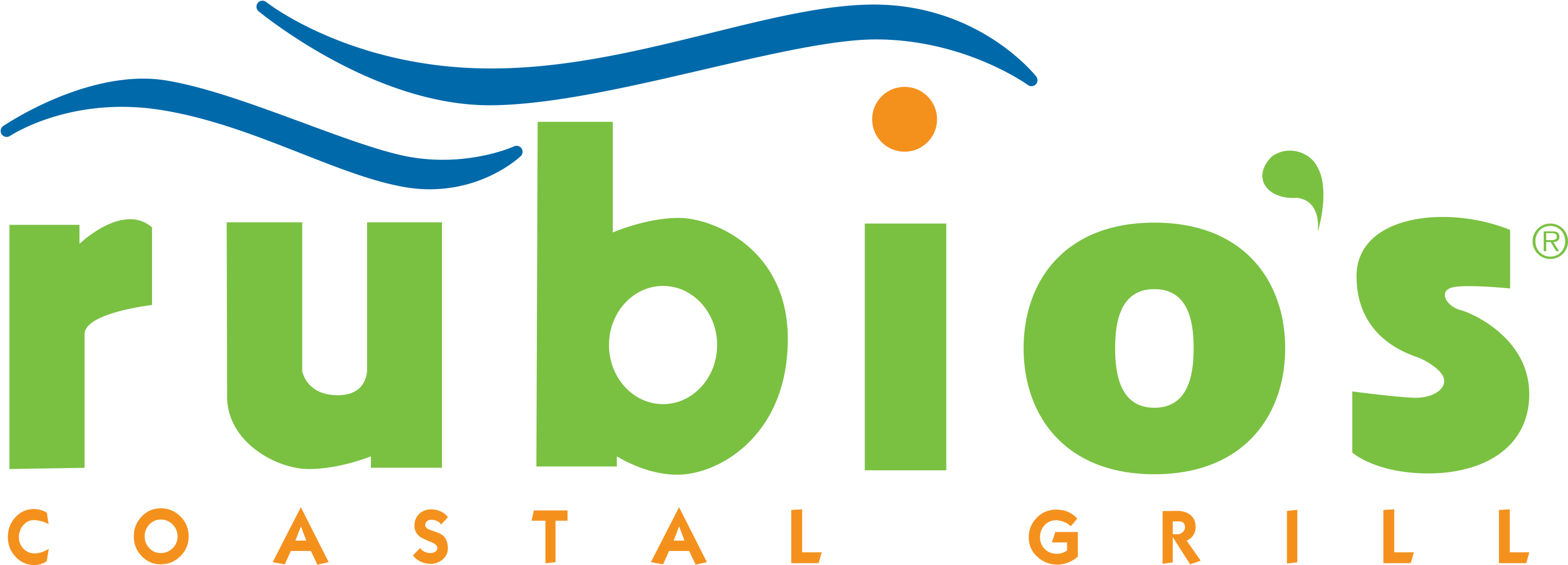 Https - Rubio's Coastal Grill Logo Png (2909x1049)