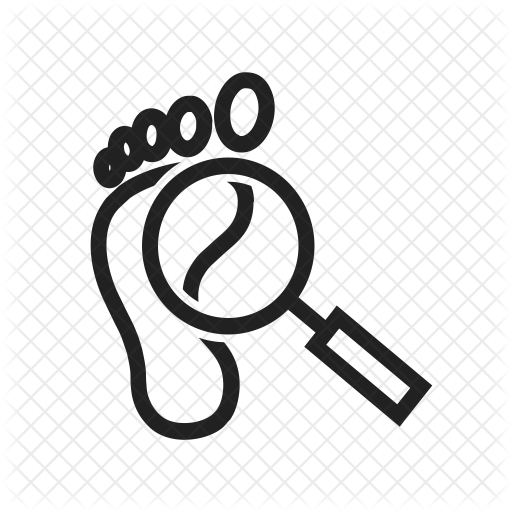 Search Clue Icon - Footprint (512x512)