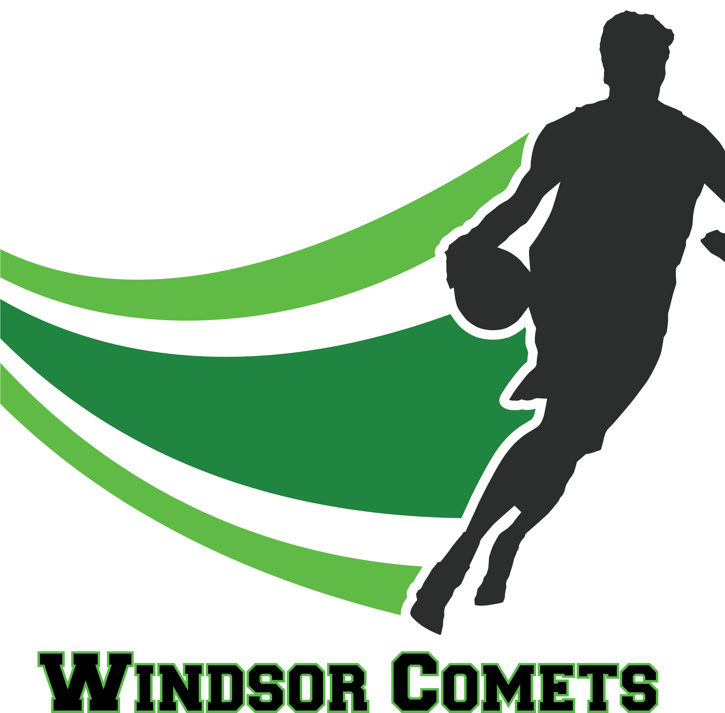 Windsor Comets Aau - Illustration (2538x2536)
