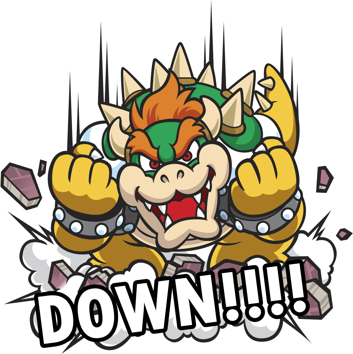 Just A Comet - Bowser (1337x1338)