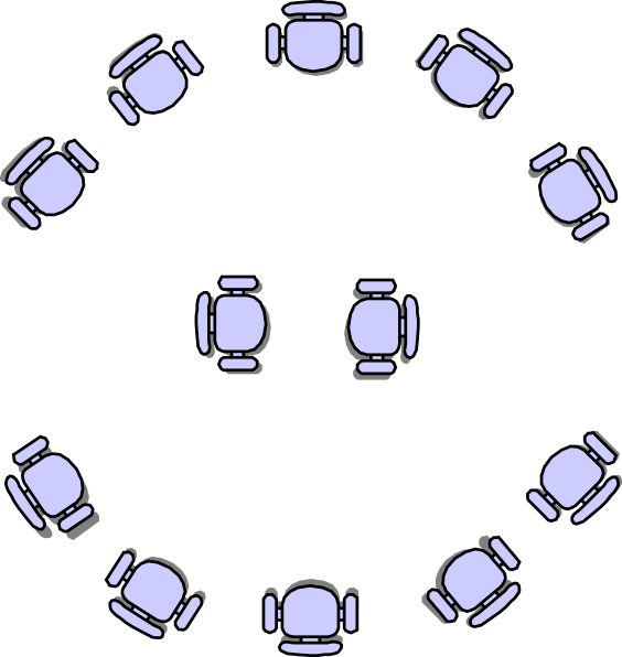 Chair Clipart Layout - Layout Clipart (564x596)