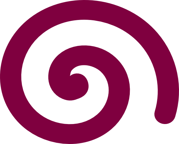 Purple Spiral Png (600x483)