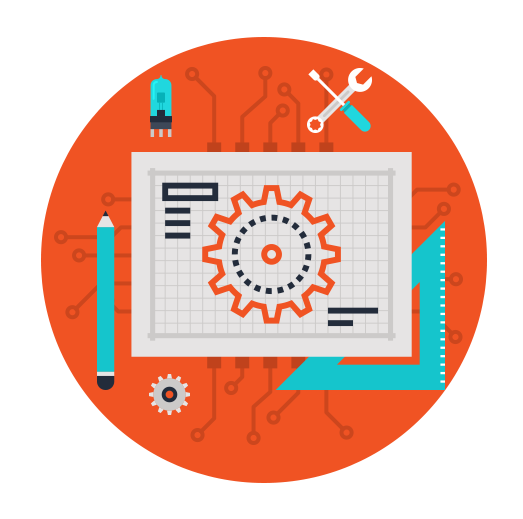 Meet Flvs - - Content Management Icon (523x519)