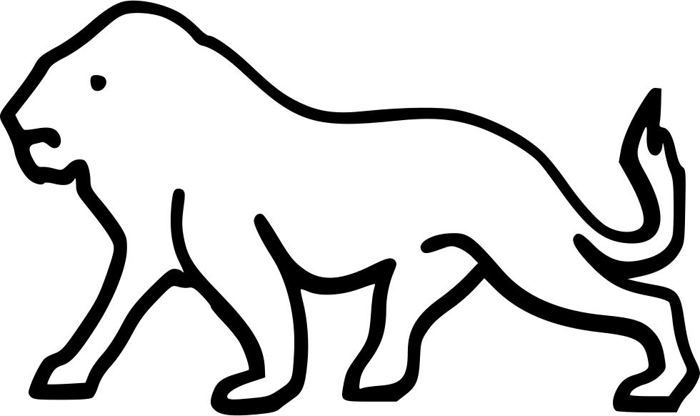 Png File - Lion (980x582)