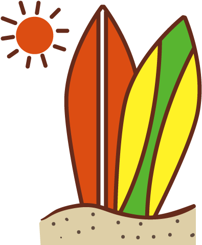 Beach Cartoon Illustration - Illustration (625x625)