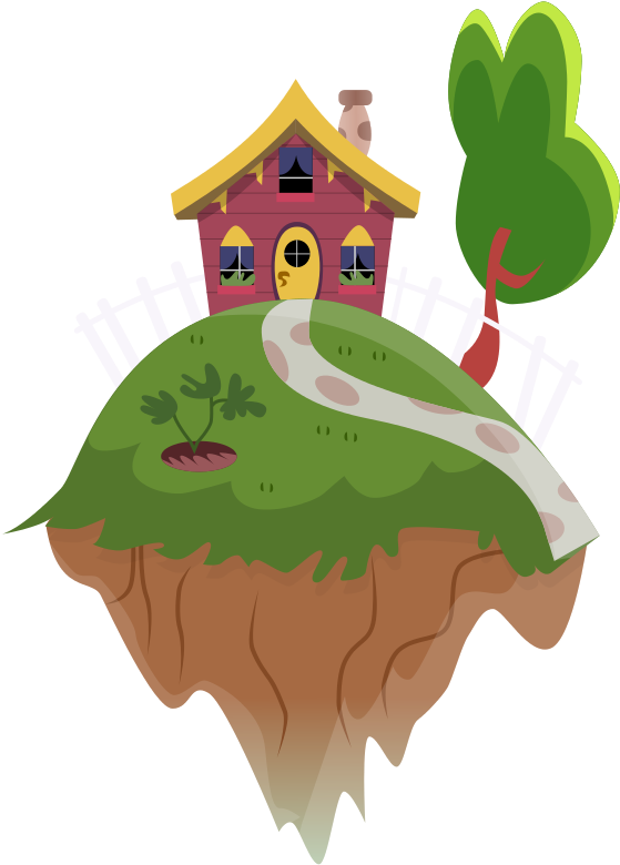 Discord's House By Astrorious - Illustration (744x1052)