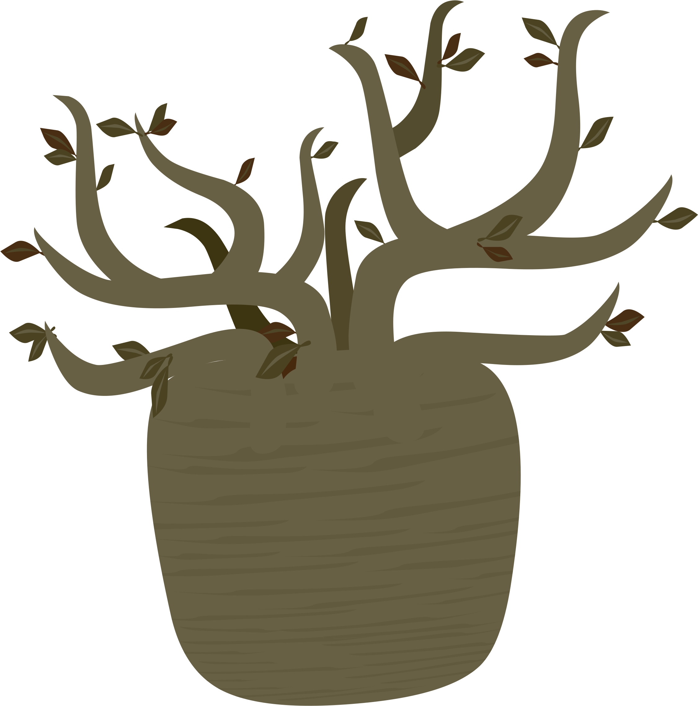 Sprout - Clip Art (2250x2400)