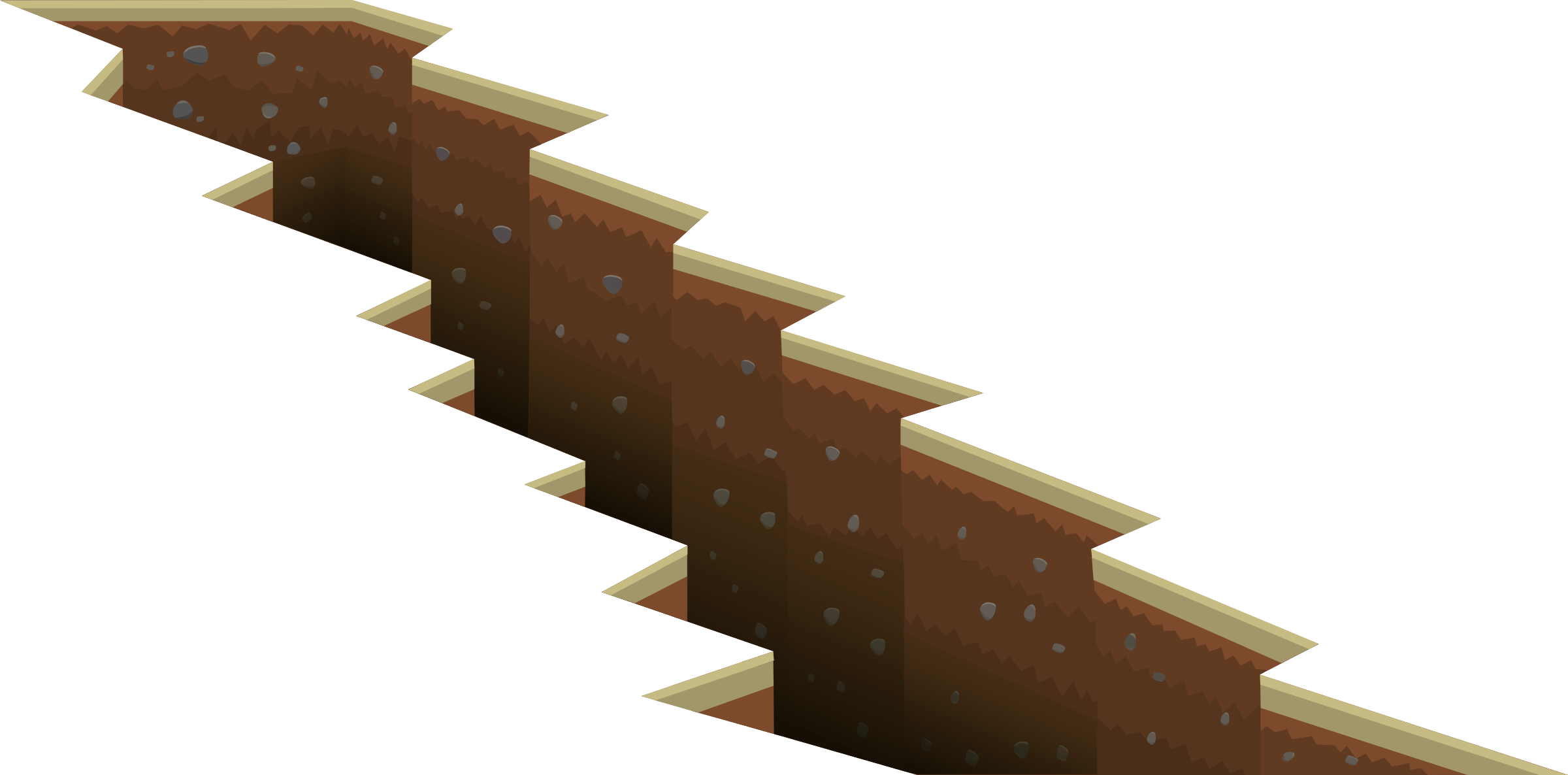 Big Image - Crack Icon Transparent (2400x1186)