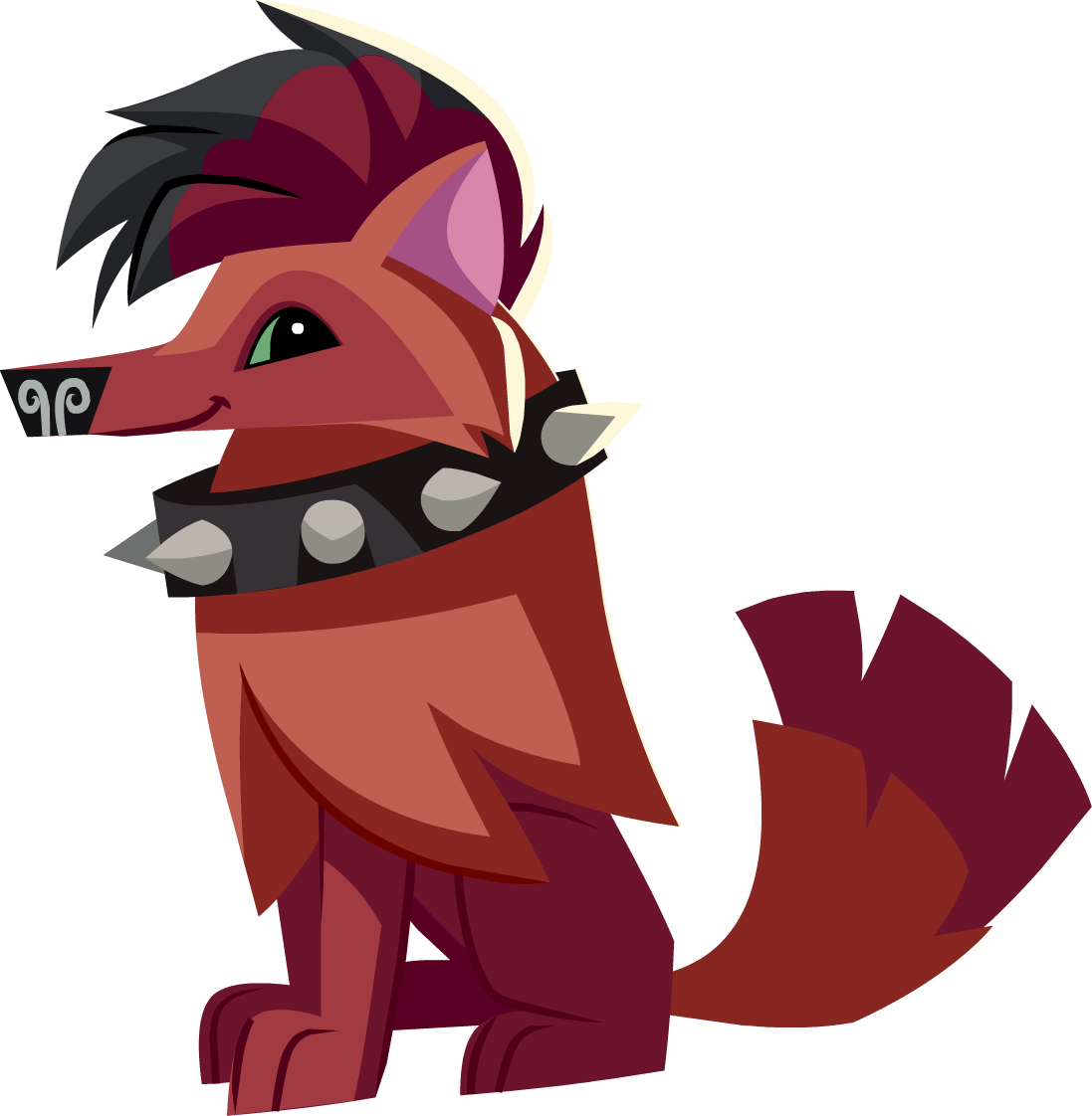 Red Arctic Wolf Graphic - Arctic Wolf (1097x1122)