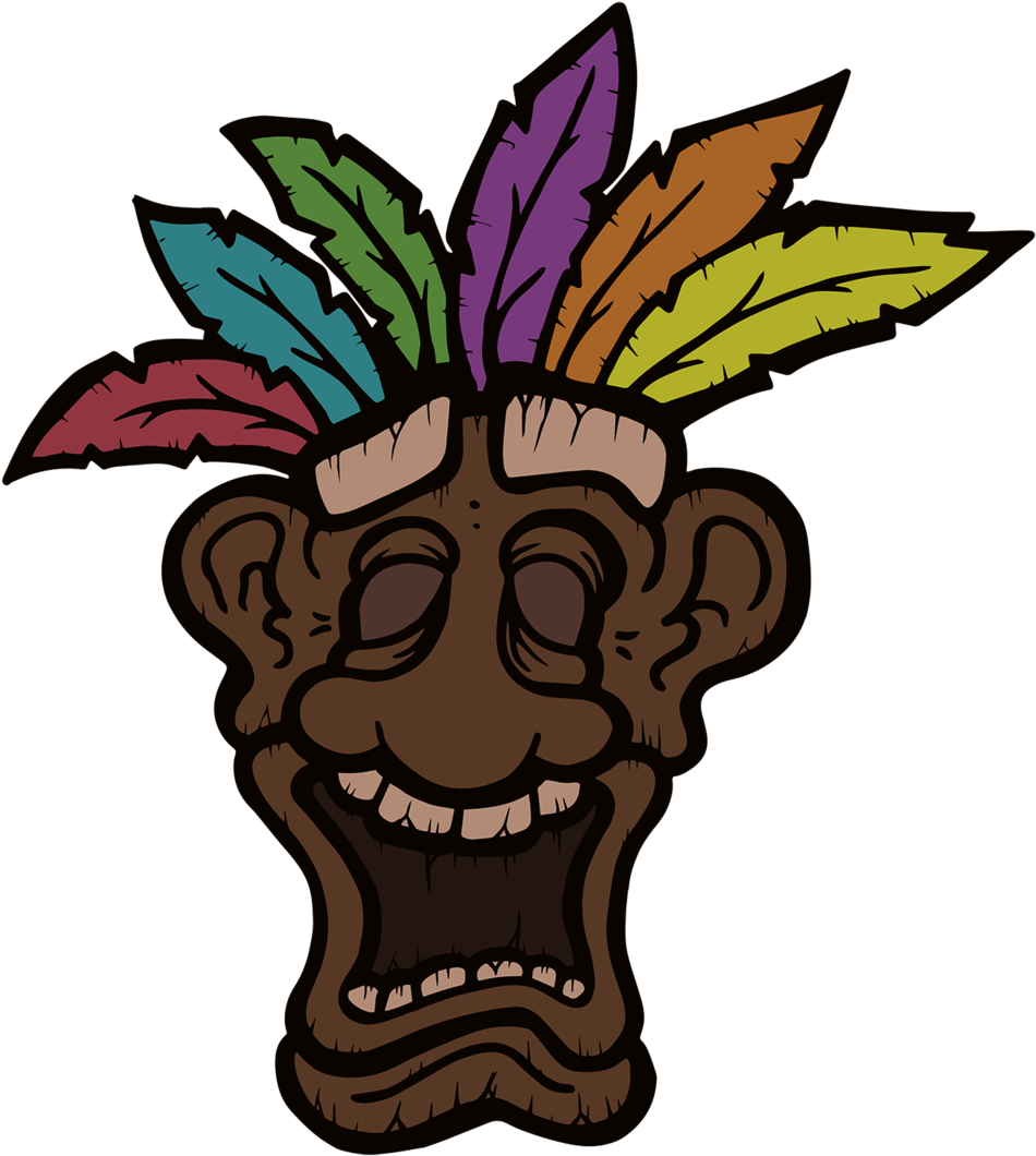 Tiki Mask - Tiki (1000x1098)