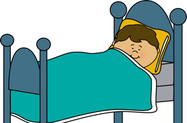 Quick-fire Sleeping Riddle - Clip Art Boy Sleeping (600x397)