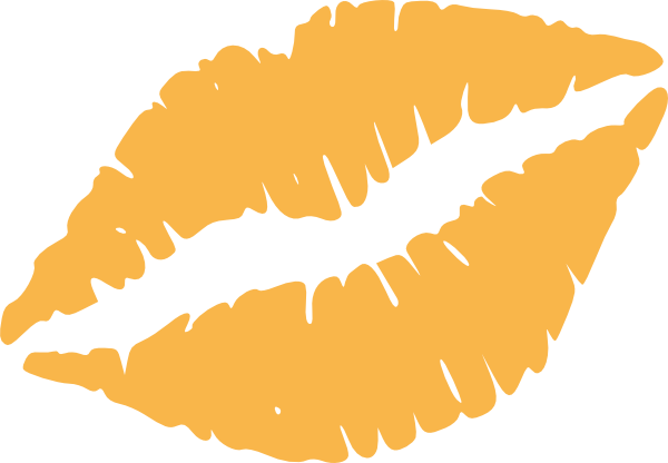 Pink Lips Clip Art (600x416)